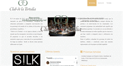 Desktop Screenshot of clubdelatertulia.net